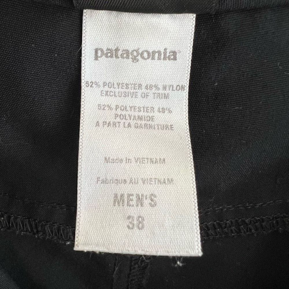 Vintage Patagonia Men’s Size 38 Black Flat Front Bermuda Style Shorts 11” Inseam - Picture 10 of 12